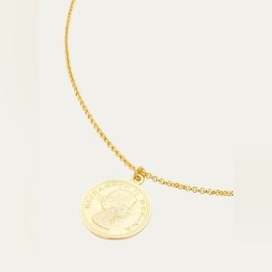 Ben-Amun Coin Pendant Necklace- New